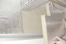panneau isolant semi-rigide non-combustible en laine de roche (isolation thermique et acoustique) ACOUSTIMASS Rockfon