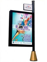 panneau publicitaire pour ext&eacute;rieur VISTA 01 ALOES RED