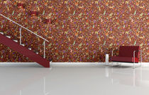 papier peint intiss&eacute; en polyester : motif floral WILDTHING  Mushaboom Design
