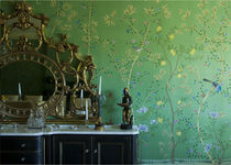 papier peint intiss&eacute; : motif floral  Fromental