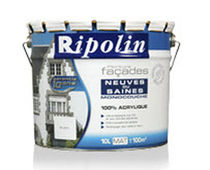 peinture d&eacute;corative ext&eacute;rieur acrylique (fa&ccedil;ade, mate) FA&Ccedil;ADES ACRYLIQUE RIPOLIN