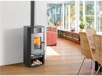 po&ecirc;le &agrave; bois contemporain JAVA 201.14  HAAS + SOHN Ofentechnik GmbH