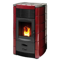 po&ecirc;le chaudi&egrave;re &agrave; granul&eacute;s contemporain DAFNE IDRO PLUS 20 KW  Calux Srl