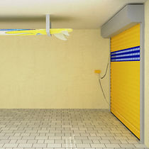 porte de garage enroulable en aluminium RESIDENT ALULUX