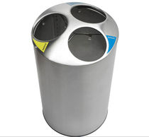 poubelle de tri s&eacute;lectif pour espaces publics PSX1 Simex