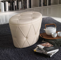 pouf contemporain en cuir PINKO by Paolo Cattelan cattelan italia
