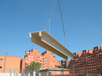 poutre plate de plancher &agrave; double T en b&eacute;ton arm&eacute;  Pujol