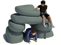 rocher d'escalade pour aire de jeux STAX: CERES Record RSS