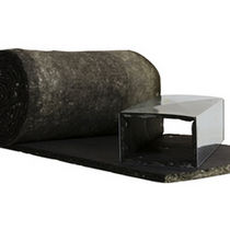 rouleau isolant thermo-acoustique en laine de verre (pour conduits CVC) QUIETR&reg; TEXTILE DUCT LINER Owens Corning Insulation