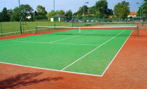 sol synth&eacute;tique pour terrain de tennis PLAYRITE Pro Urba