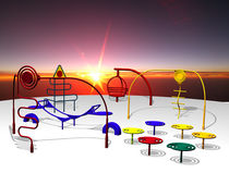 station de jeu pour handicap&eacute;s SCULTURES LUDIQUES ARTOTEC