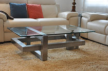table basse contemporaine en m&eacute;tal IOS GONZALO DE SALAS