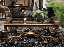 table basse de style en verre 800 : 742 MEDEA