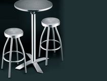 table mange-debout &agrave; usage professionnel AVANGARD Alutec