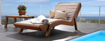table d'appoint de jardin contemporaine (teck) ZEBRA Externa Outdoor Design