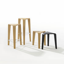 tabouret contemporain en bois PLY by Lievore Altherr Molina Arper