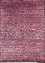 tapis contemporain &agrave; motifs en soie v&eacute;g&eacute;tale (fait main) DAMASK DE DIMORA