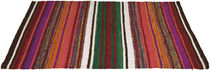 tapis contemporain &agrave; rayures en soie BANDA COLORE KARE Design