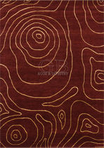 tapis contemporain &agrave; rayures (N&eacute;pal, fait main) YAMTA 60 bersanetti giovanni