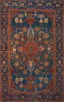tapis persan &agrave; motifs en laine (fait main) TRADITIONAL  Torana Carpets