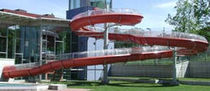 toboggan en tube pour parc aquatique  Malmsten