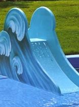 toboggan pour enfant pour piscine publique WAVE Hartwigsen