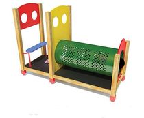 tunnel pour aire de jeux WOOD 'N' PLAY TRAIN Record RSS
