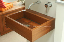 vasque murale en bois  INSPIRATION BOIS