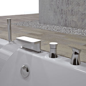 mitigeur pour baignoire / de douche / sur plan / en laiton