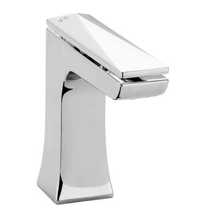 mitigeur pour vasque / en métal chromé / 1 trou