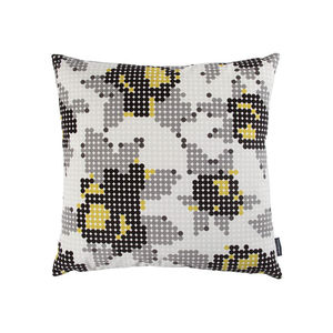coussin carré / à motif / en tissu