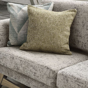tissu d'ameublement / uni / en polyester / en coton