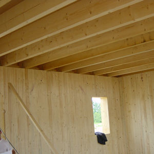 poutre préfabriquée / en bois / rectangulaire / pour plancher