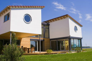 maison préfabriquée / contemporaine / MOB / à 2 étages