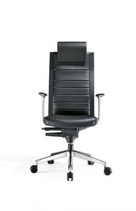 fauteuil de direction contemporain / avec repose-tête
