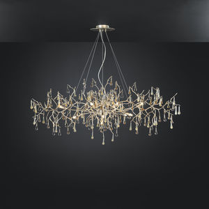 lustre classique / en verre / en bronze / à incandescence