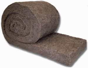 isolant thermo-acoustique / en laine de mouton / pour intérieur / en rouleau