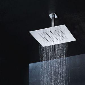 pommeau de douche de plafond / carré / pluie / cascade