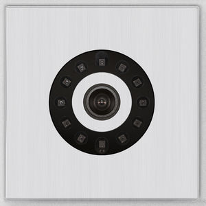 caméra de sécurité IP / à encastrer / d'extérieur / couleur