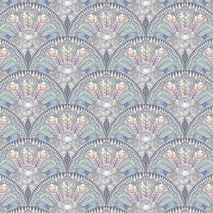 tissu d'ameublement / pour rideaux / à motif / en polyester