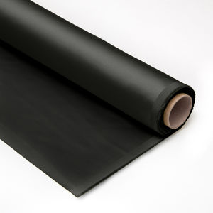 tissu d'ameublement / pour rideaux / uni / en polyester