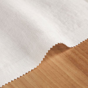 tissu pour rideaux / uni / en lin / en satin