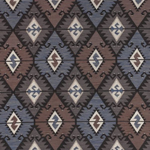 tissu d'ameublement / à motif / en coton / en lin