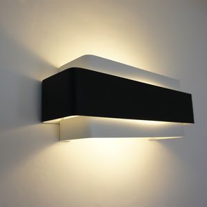 applique murale design minimaliste / en aluminium / à incandescence / rectangulaire