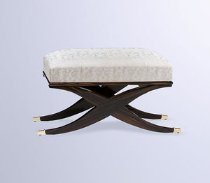 pouf de style / en tissu / sur mesure / fait main