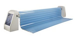 couverture de piscine automatique / de sécurité / à capteur solaire