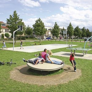 jeu tournant enfant / pour aire de jeux