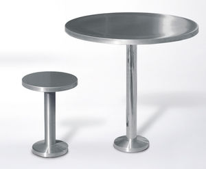 pied de table en acier inoxydable / contemporain / professionnel