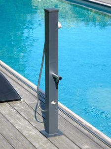 douche d'extérieur de piscine / en acier inoxydable / professionnelle / résidentielle