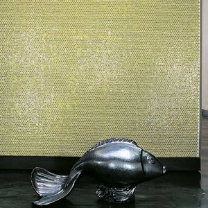 mosaïque d'intérieur / murale / en verre / motif géométrique